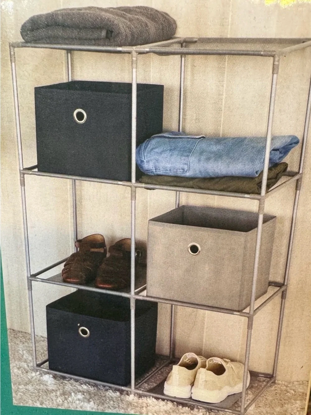 Storage Helper cube metal